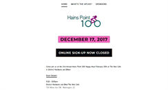 Desktop Screenshot of hainspoint100.com